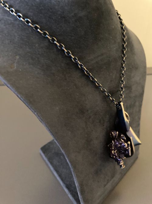LAPPONIA FINLAND FLAME BRONZE STARFIGHTER PENDANT - ADDITIONAL PHOTO 4