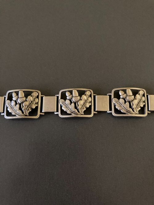 DANISH SILVER BRACELET 1950S - ADDITIONAL PHOTO 1