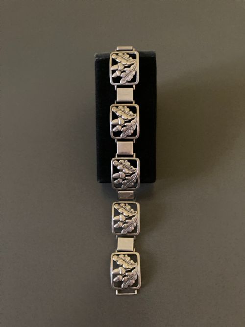 DANISH SILVER BRACELET 1950S - ADDITIONAL PHOTO 4