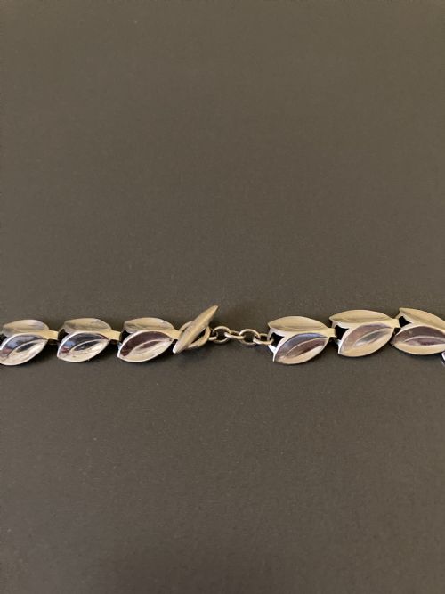 DANISH SILVER NECKLACE 1950S - ADDITIONAL PHOTO 2
