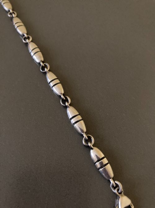 GEORG JENSEN DANISH SILVER BRACELET NO 391 - ADDITIONAL PHOTO 2
