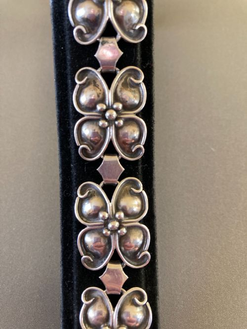 DANISH SILVER BRACELET 1930S - ADDITIONAL PHOTO 1
