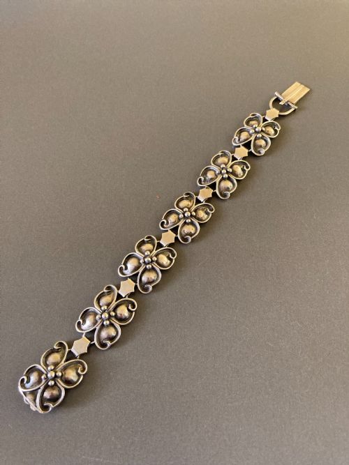 DANISH SILVER BRACELET 1930S - ADDITIONAL PHOTO 2