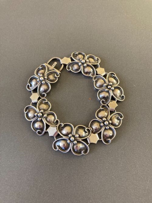 DANISH SILVER BRACELET 1930S - ADDITIONAL PHOTO 3
