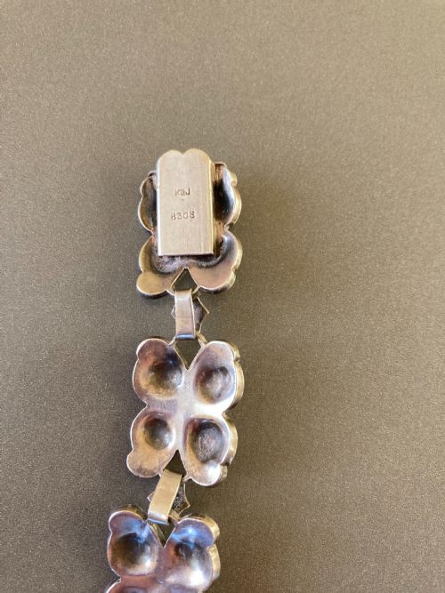 DANISH SILVER BRACELET 1930S - ADDITIONAL PHOTO 4