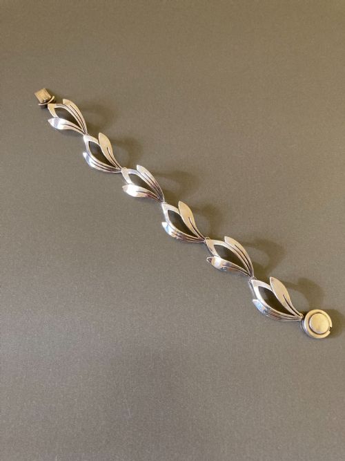 danish silver bracelet 1960s by niels erik from - CATEGORY: ANTIQUE JEWELLERY - DATED 1960