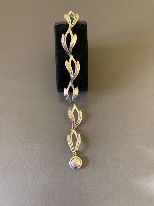 DANISH SILVER BRACELET 1960S BY NIELS ERIK FROM - ADDITIONAL PHOTO 3