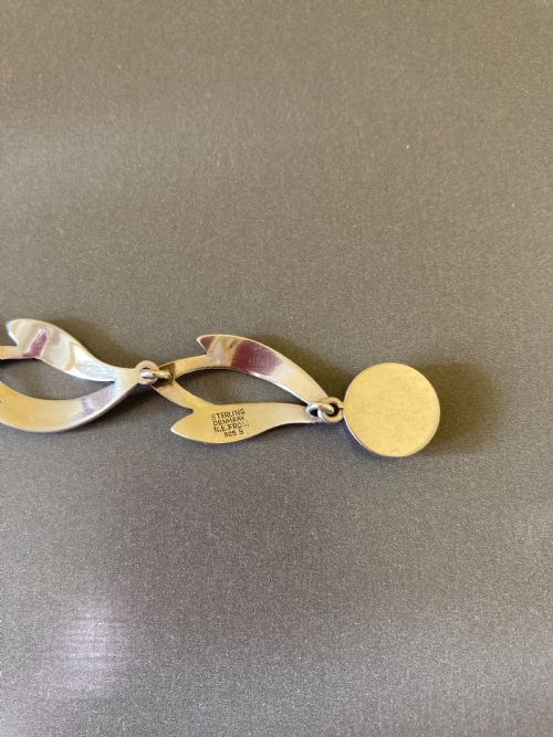 DANISH SILVER BRACELET 1960S BY NIELS ERIK FROM - ADDITIONAL PHOTO 4