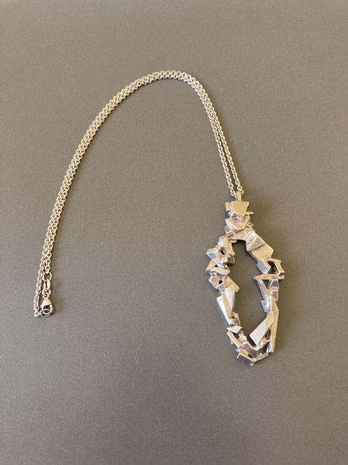 danish silver pendant 1960s by niels erik from - CATEGORY: ANTIQUE JEWELLERY - DATED 1960