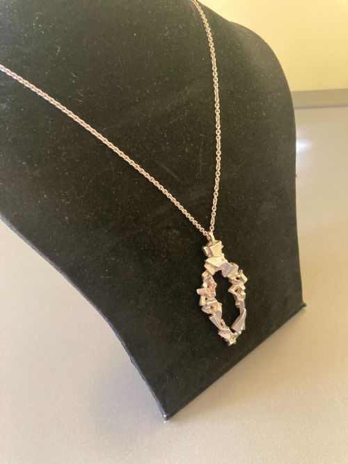 DANISH SILVER PENDANT 1960S BY NIELS ERIK FROM - ADDITIONAL PHOTO 3
