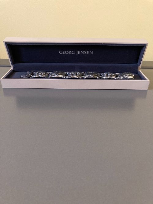 GEORG JENSEN DANISH SILVER BRACELET NO 14 - ADDITIONAL PHOTO 5