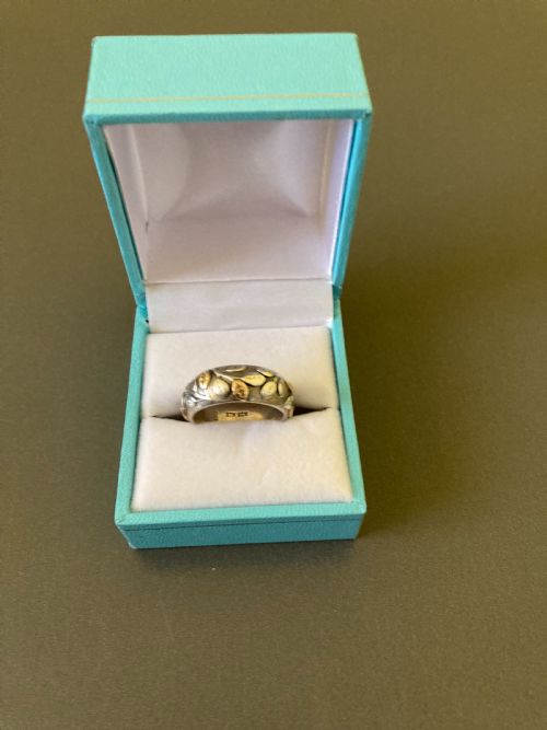 DANISH SILVER RING 1950S - ADDITIONAL PHOTO 2