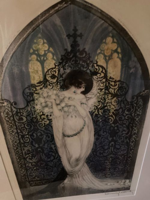 LOUIS ICART LA TOSCA ETCHING 1928 - ADDITIONAL PHOTO 6