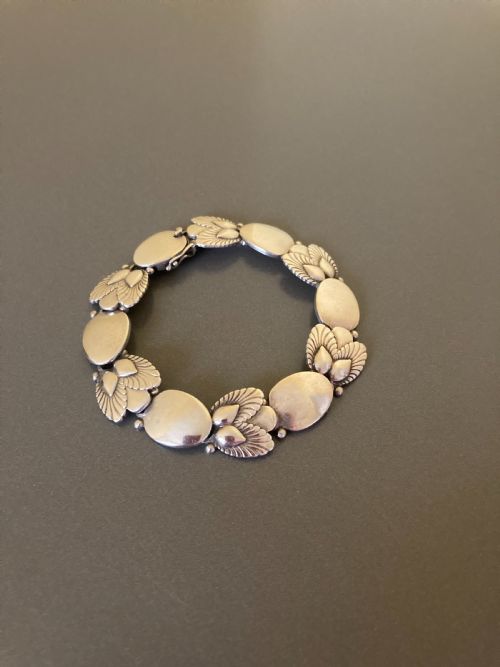 GEORG JENSEN DANISH SILVER BRACELET NO 94B - ADDITIONAL PHOTO 4