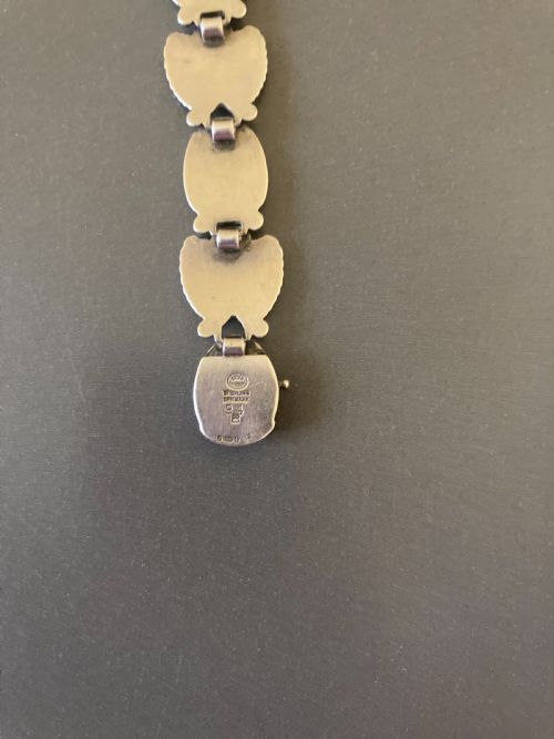 GEORG JENSEN DANISH SILVER BRACELET NO 94B - ADDITIONAL PHOTO 5