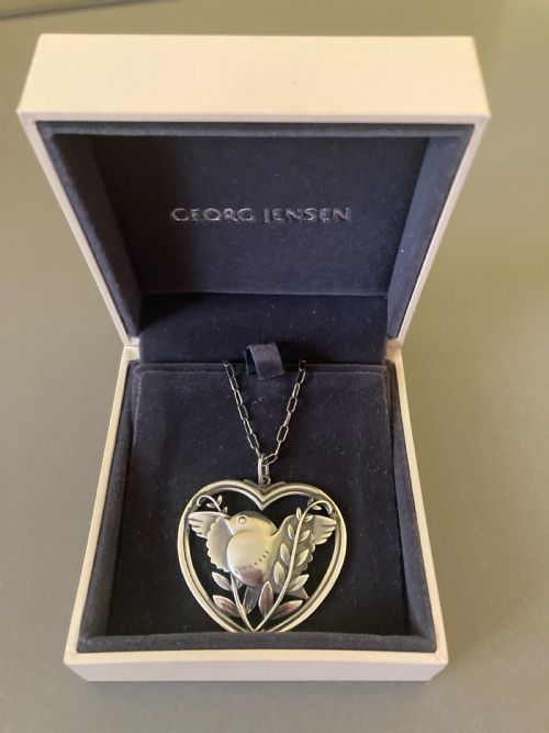 GEORG JENSEN DANISH SILVER PENDANT NO 97 - ADDITIONAL PHOTO 8