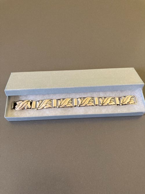 DANISH SILVER BRACELET 1960S - ADDITIONAL PHOTO 1