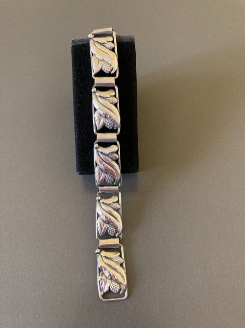 DANISH SILVER BRACELET 1960S - ADDITIONAL PHOTO 3
