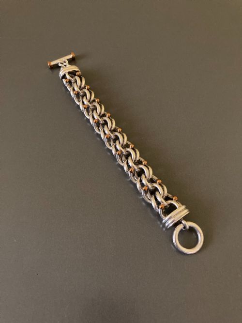 danish silver bracelet 1960s by arne johansen - CATEGORY: ANTIQUE JEWELLERY - DATED 1960