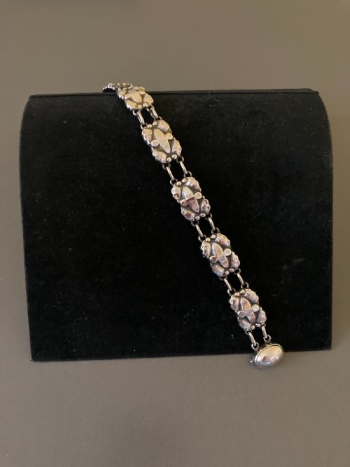GEORG JENSEN DANISH SILVER BRACELET NO 13 - ADDITIONAL PHOTO 3