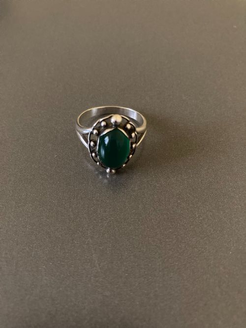 GEORG JENSEN DANISH SILVER RING NO 21 - ADDITIONAL PHOTO 2