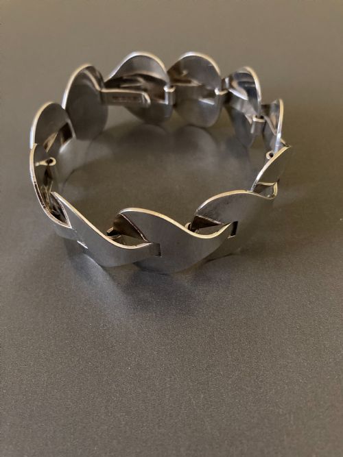 DANISH SILVER BRACELET 1960S - ADDITIONAL PHOTO 2