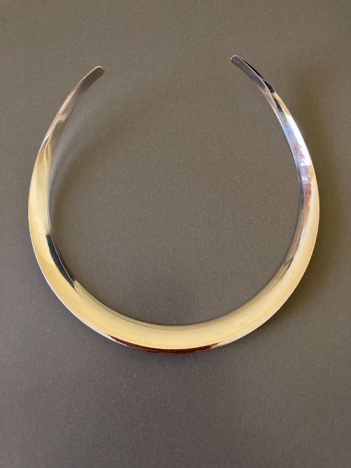 DANISH SILVER TORQUE 1960S - ADDITIONAL PHOTO 4
