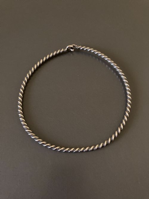 DANISH SILVER TORQUE 1950S - ADDITIONAL PHOTO 1