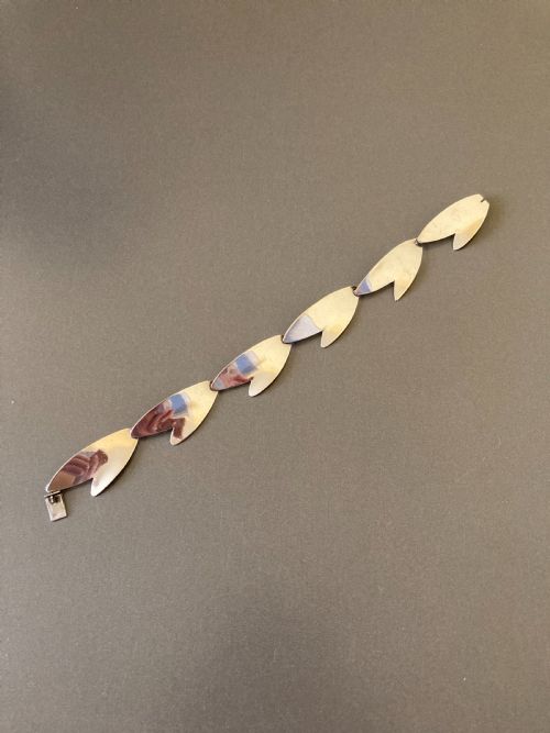 danish silver bracelet 1960s by arne johansen - CATEGORY: ANTIQUE JEWELLERY - DATED 1960
