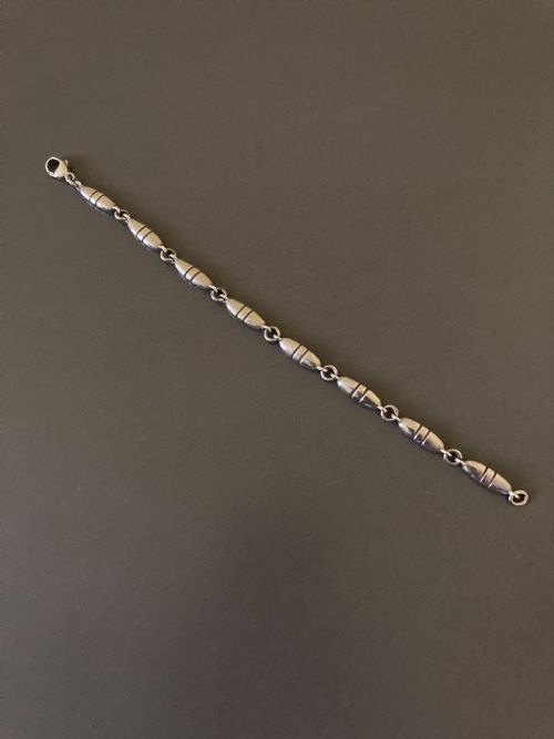 georg jensen danish silver bracelet no 391 - CATEGORY: ANTIQUE JEWELLERY - DATED 1950