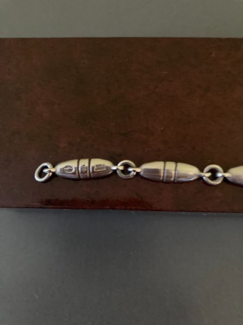 GEORG JENSEN DANISH SILVER BRACELET NO 391 - ADDITIONAL PHOTO 5