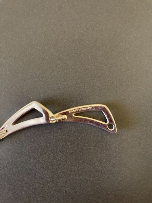 DANISH SILVER NECKLACE BY RANDERS SILVER 1960S - ADDITIONAL PHOTO 4