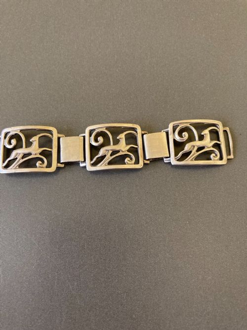 DANISH SILVER BRACELET 1960S - ADDITIONAL PHOTO 1