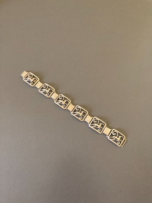 DANISH SILVER BRACELET 1960S - ADDITIONAL PHOTO 2