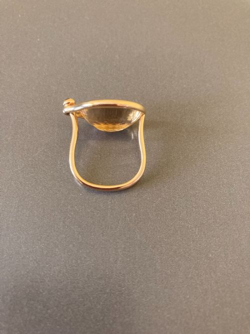 GEORG JENSEN 18CT GOLD AND CITRINE SAVANNAH RING BY VIVIANNA TORUN BULOW HUBE - ADDITIONAL PHOTO 6