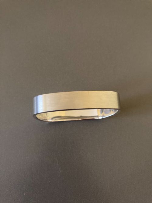 DANISH SILVER BANGLE BY RANDERS SILVER 1960S - ADDITIONAL PHOTO 4