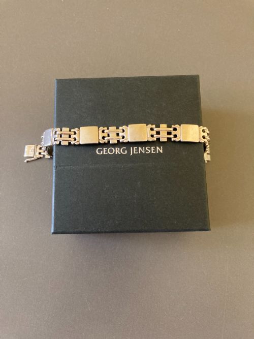 GEORG JENSEN DANISH SILVER BRACELET NO 48 - ADDITIONAL PHOTO 6