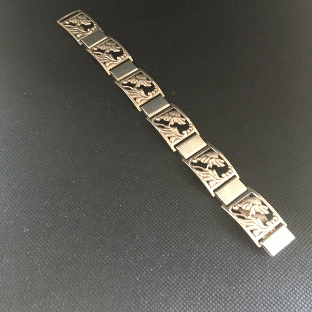 Danish Silver Bracelet. 1950s. View IV