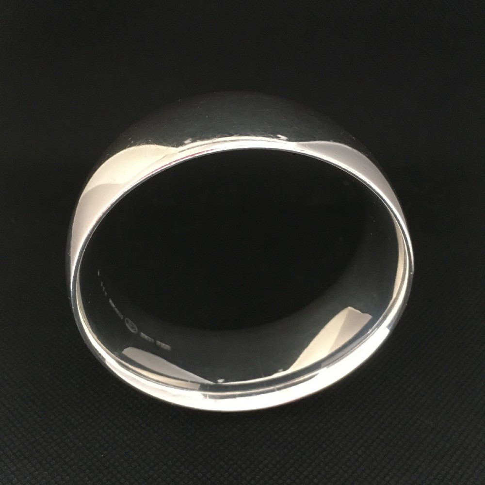 Danish Silver Bangle. 1960s. By Regitze Overgaard. View III