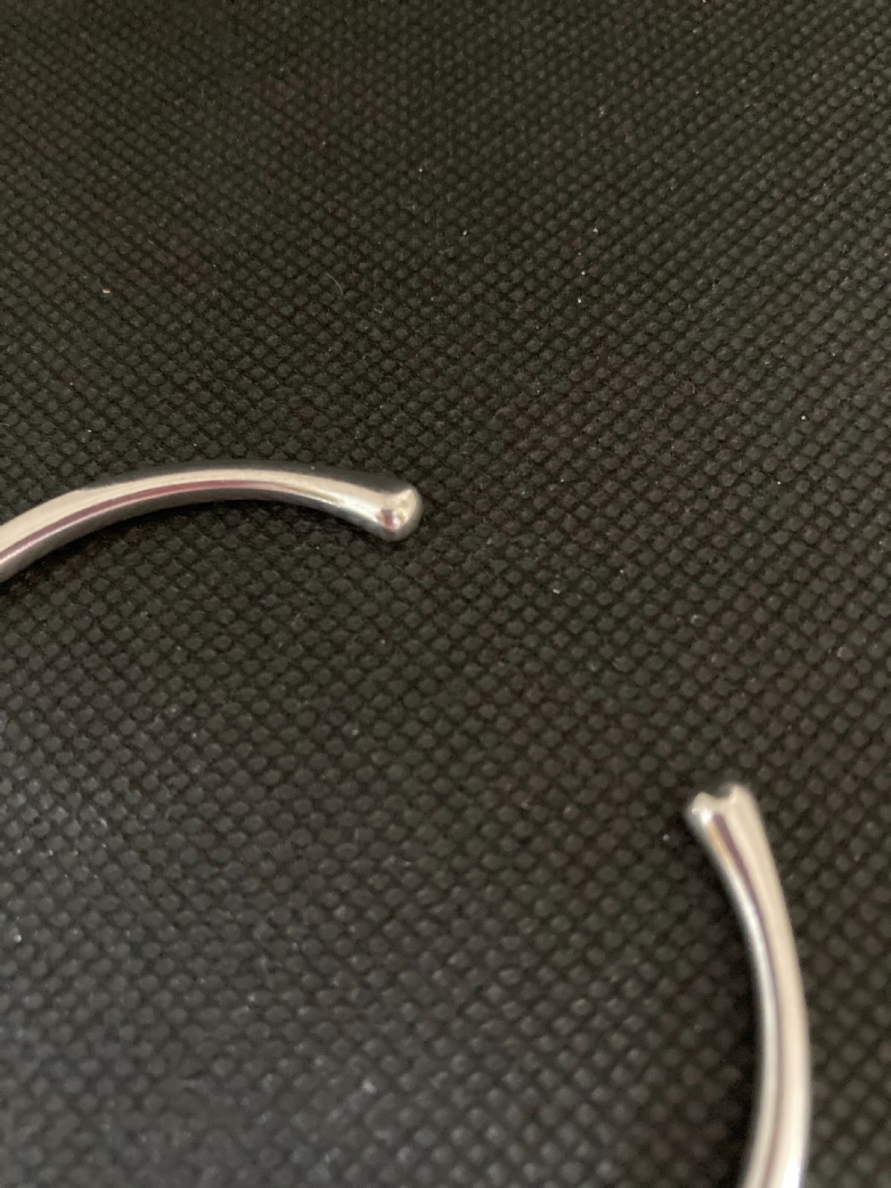 Georg Jensen Danish Silver Bangle. 1960s. View IV