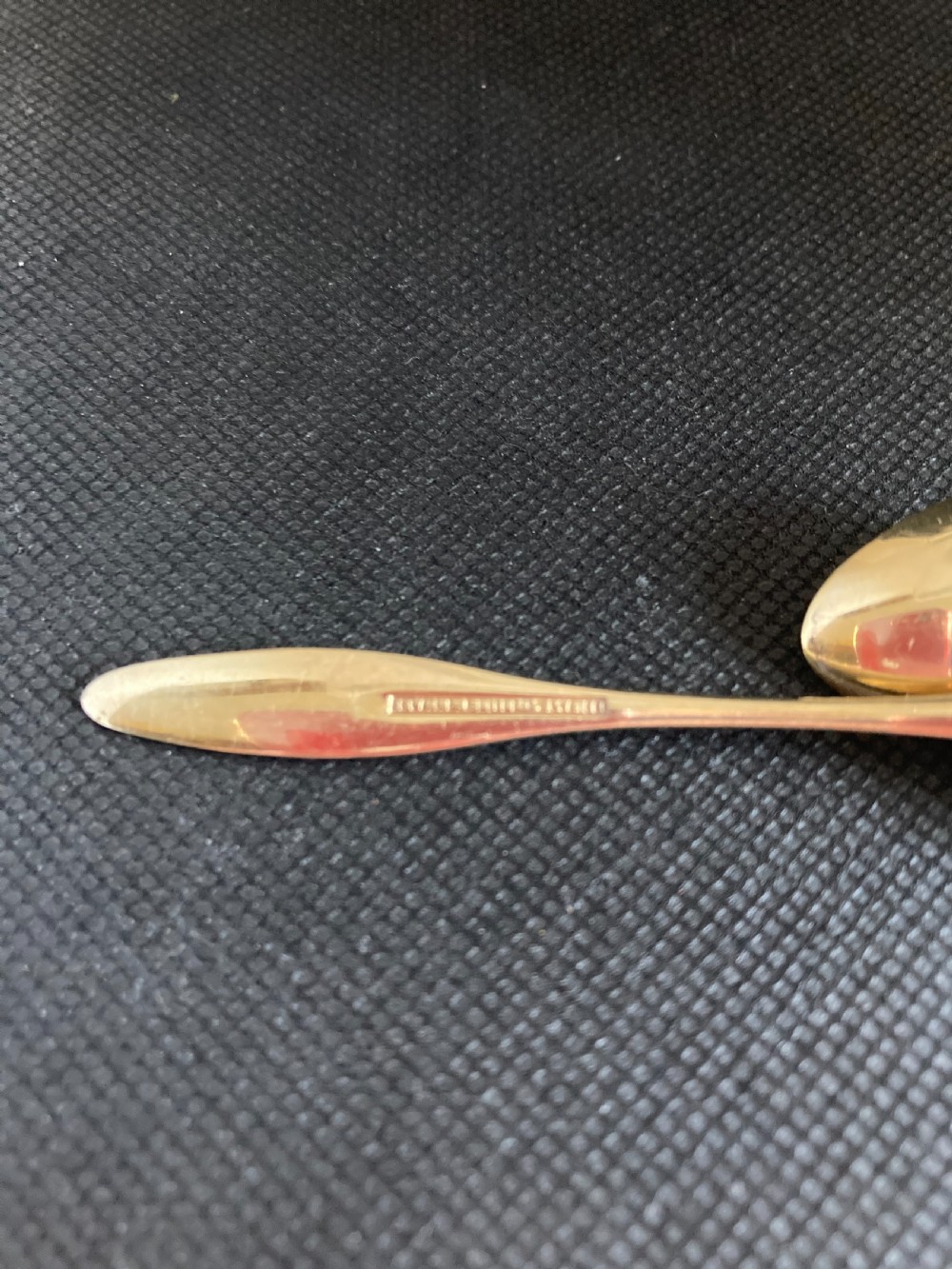 Danish Silver Gilt and Enamel Mocha/Coffee Spoons. 1960s. View V