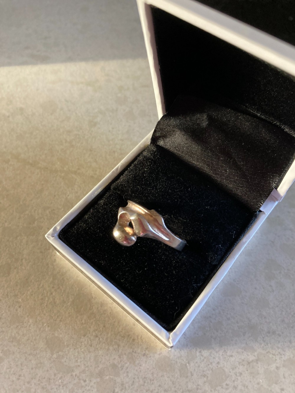 Lapponia Sterling Silver Ring. By Bjorn Weckstrom. View IV