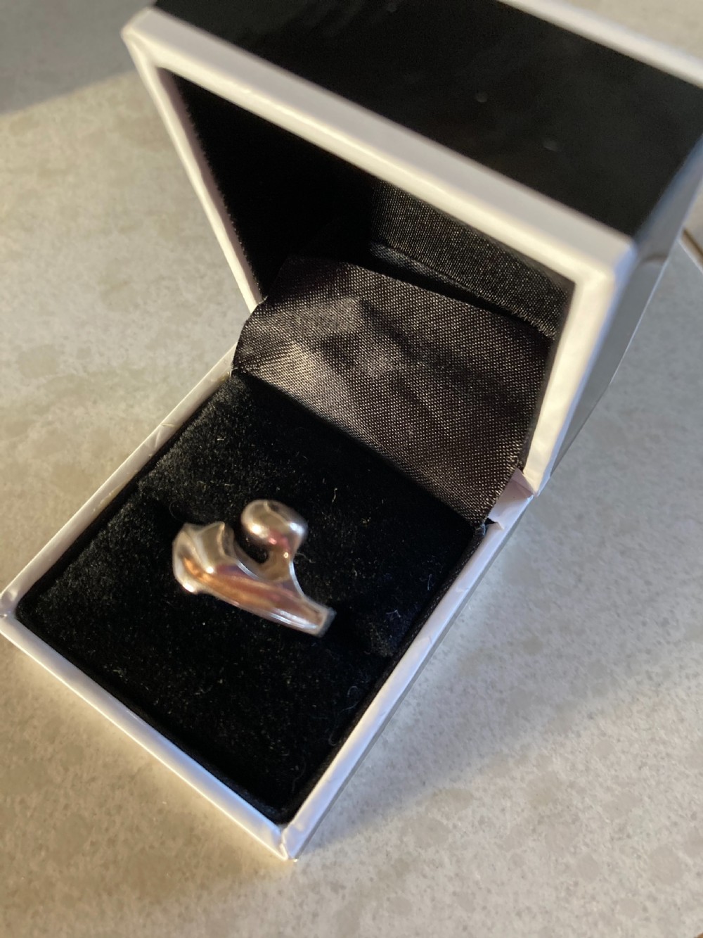 Lapponia Sterling Silver Ring. By Bjorn Weckstrom. View V