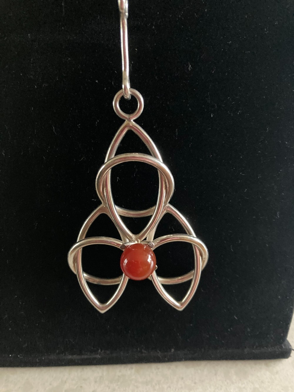 Danish Silver Pendant on Torque. 1960s.