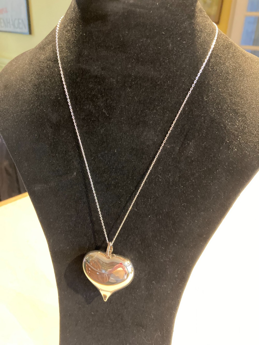 Danish Silver Heart by Kurt Nielsen. View V