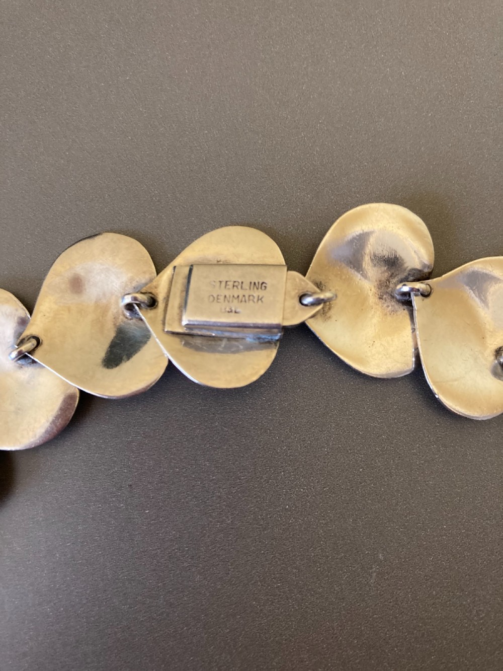 Danish Silver Necklace. 1950s. By Borresen & Lassen View V