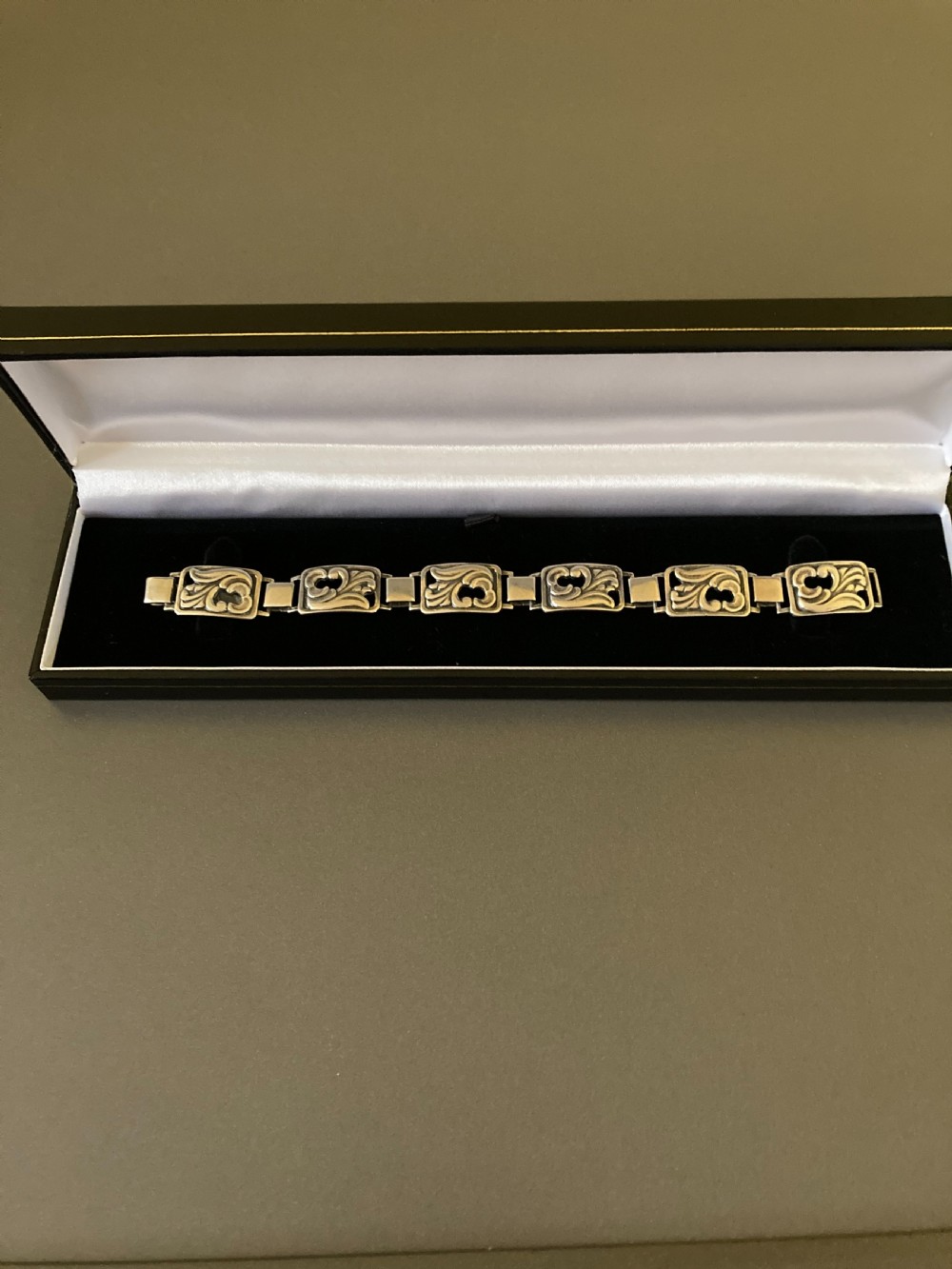 Danish Silver Bracelet. 1940s. By Eiler and Marloe. View II
