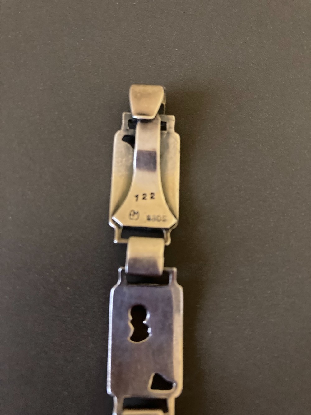 Danish Silver Bracelet. 1940s. By Eiler and Marloe. View IV