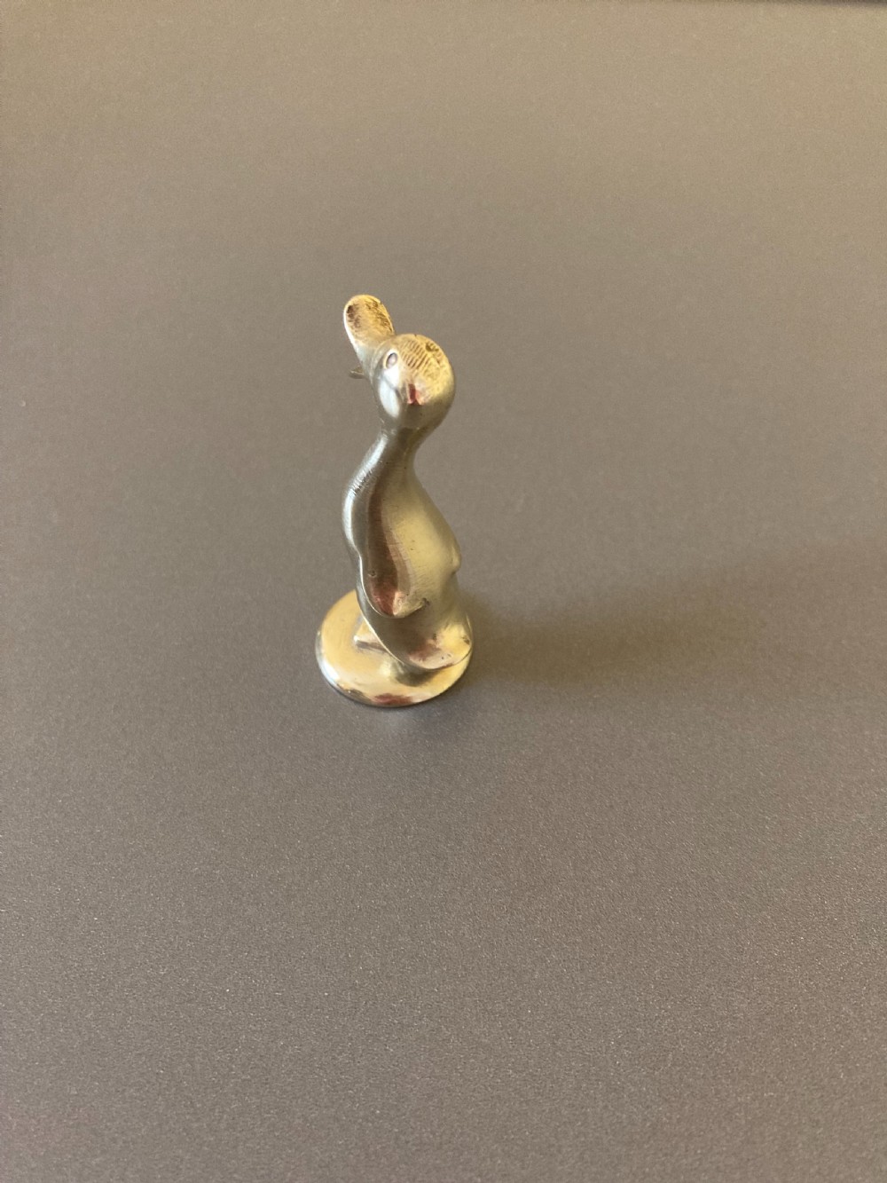 Werkstatte Hagenauer Wien Brass Duck. 1940s. View II