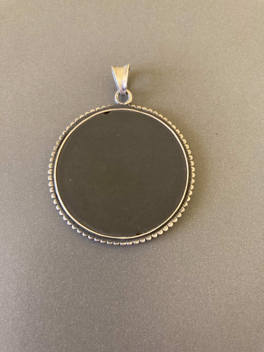 Rare Georg Jensen Danish Silver Pendant. 1930s. View III